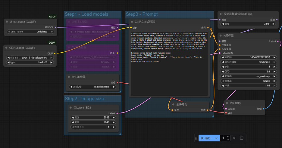 本地部署开源的AI模型Z-Image和提示词模板实战