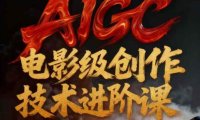 AIGC电影级创作进阶课，技术赋能下的影像革命 AIGC剧情短剧导演大师课，1人做短剧，抢占AIGC短剧流量先机