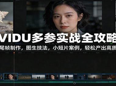 VIDU多参实战全攻略：海螺首尾帧制作，图生技法，小短片案例，轻松产出高质量短片